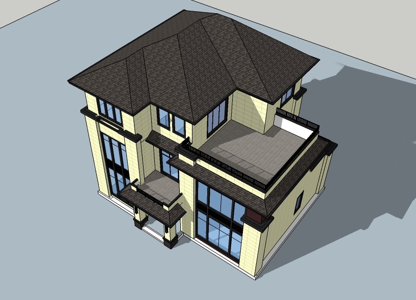 C58三层新中式自建房设计